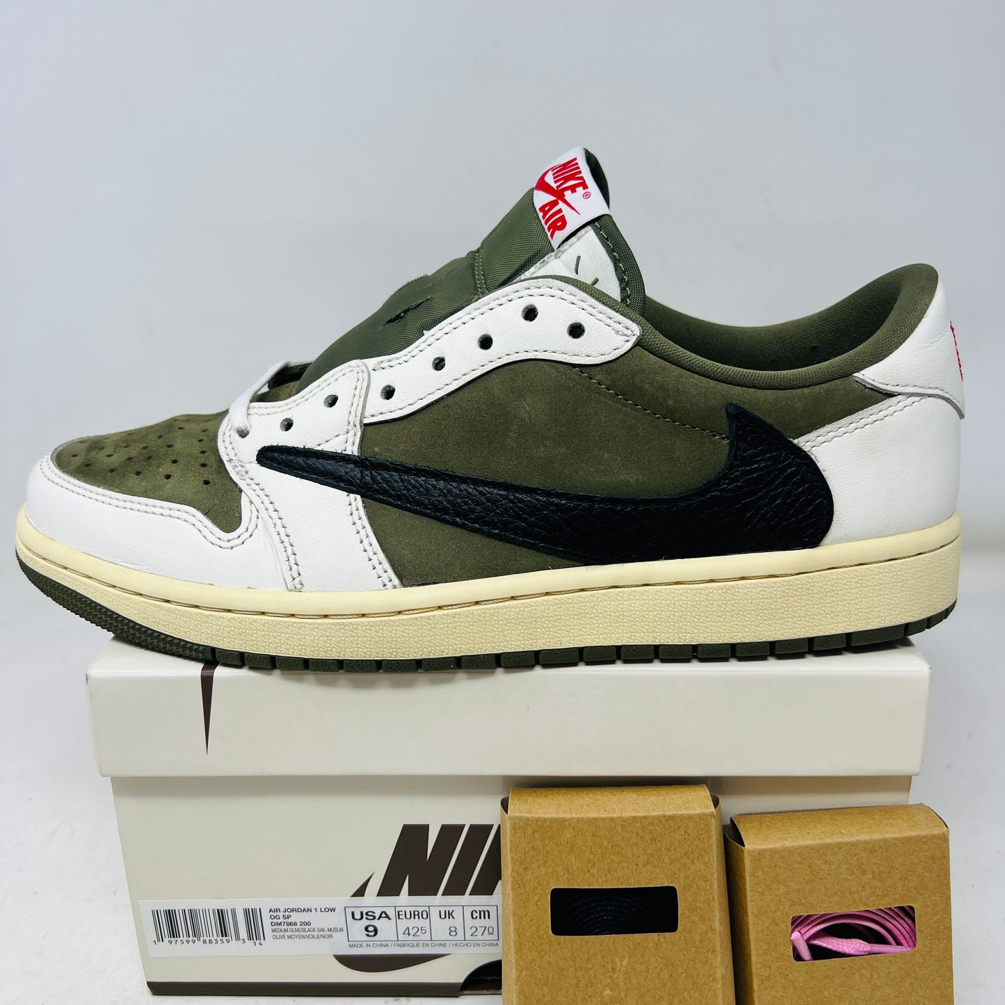 Jordan 1 Retro Low OG SP Travis Scott Medium Olive