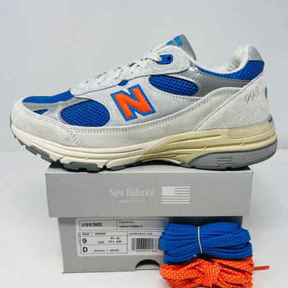 New Balance 993 MiUSA Kith Madison Square Garden Ancient Scroll