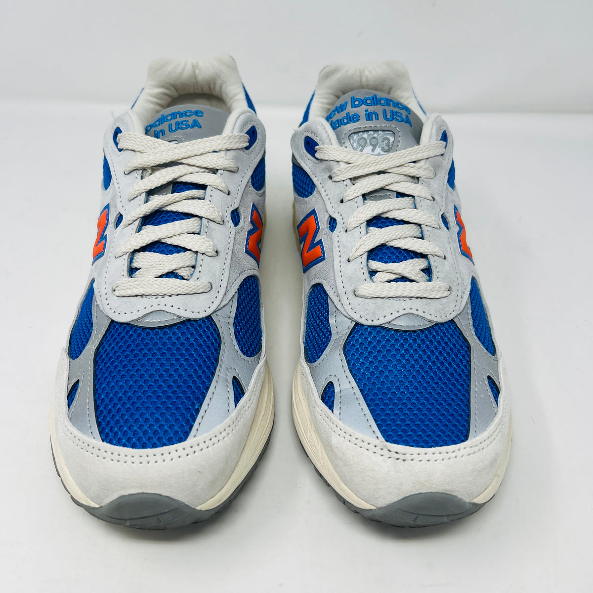 New Balance 993 MiUSA Kith Madison Square Garden Ancient Scroll