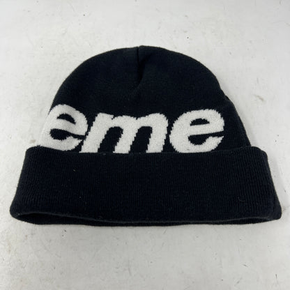 Supreme Big Logo Beanie (FW25) Black