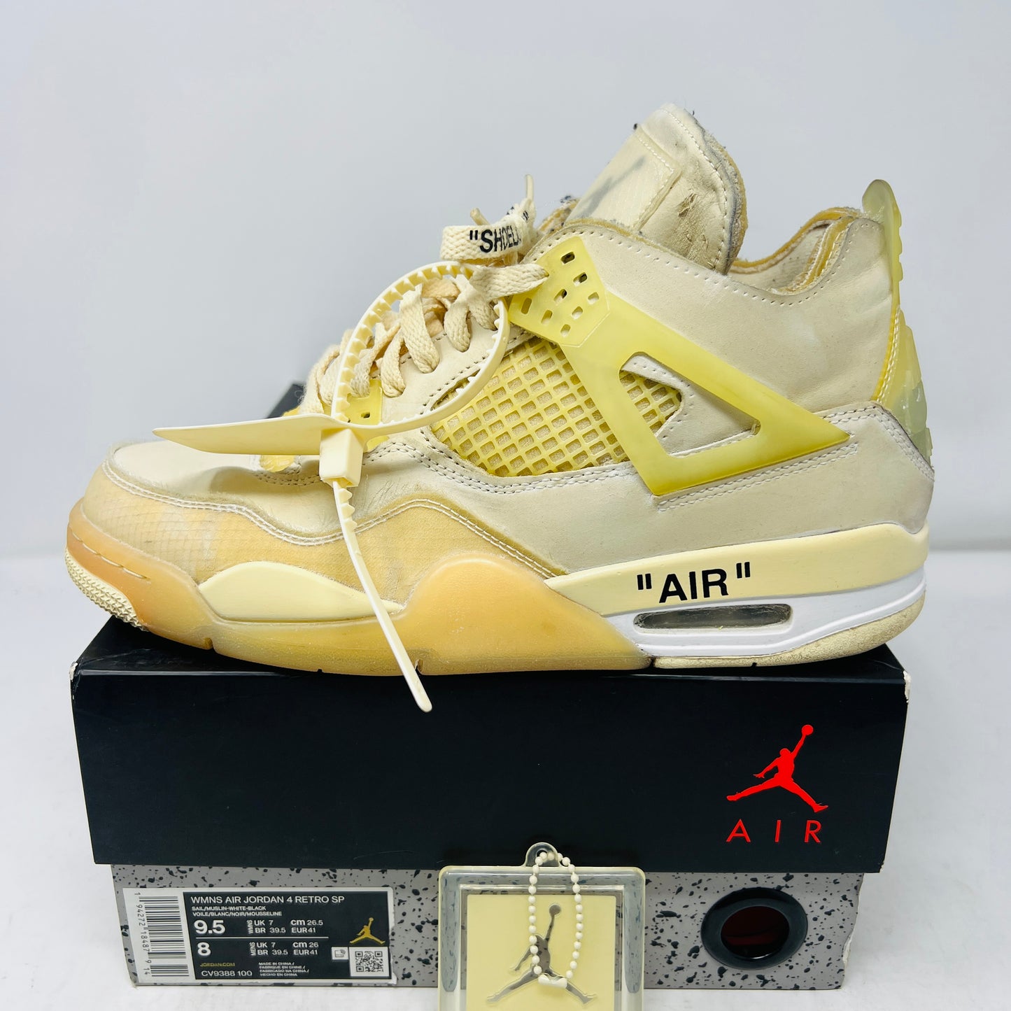 Jordan 4 Retro Off-White Sail (Women's)