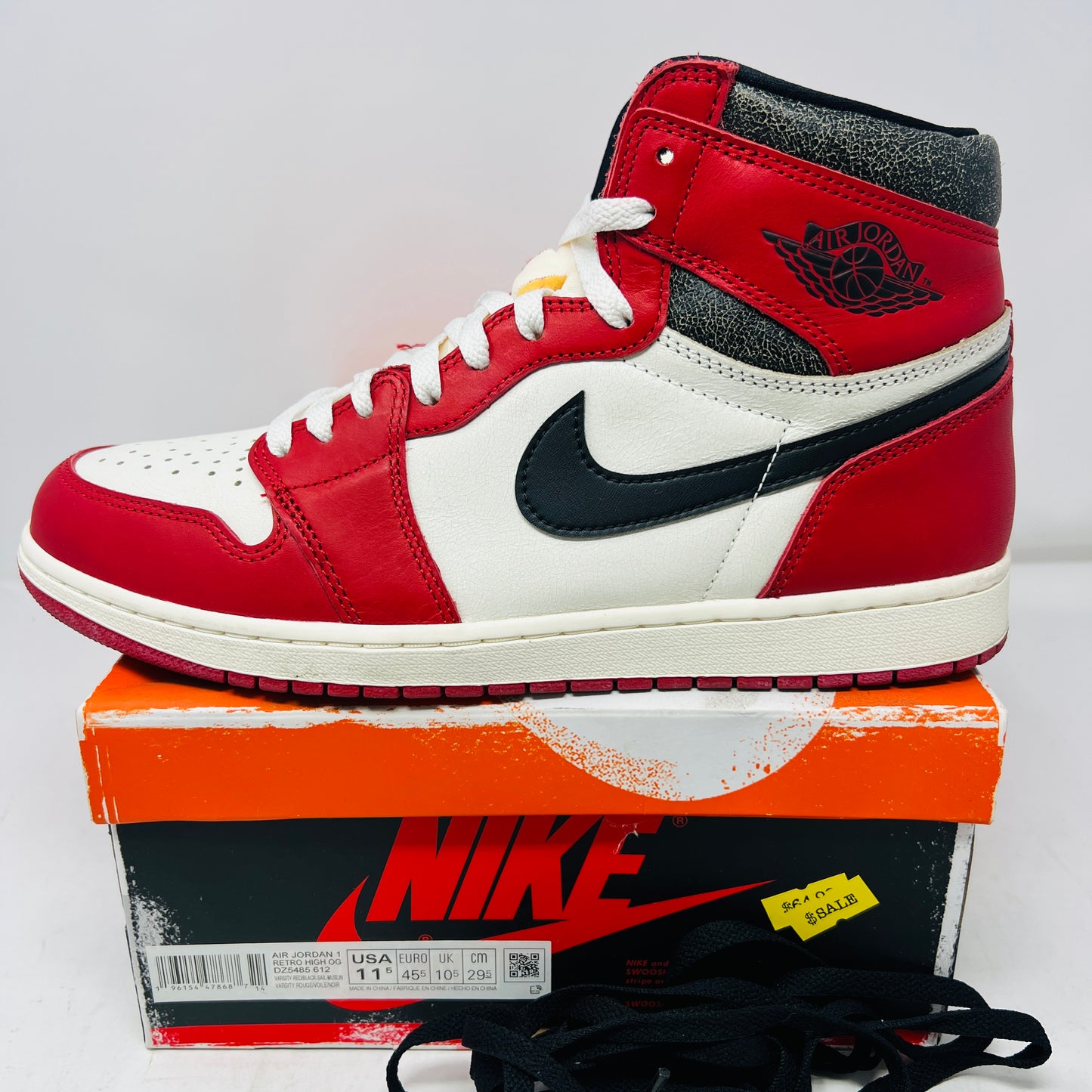 Jordan 1 Retro High OG Chicago Lost and Found