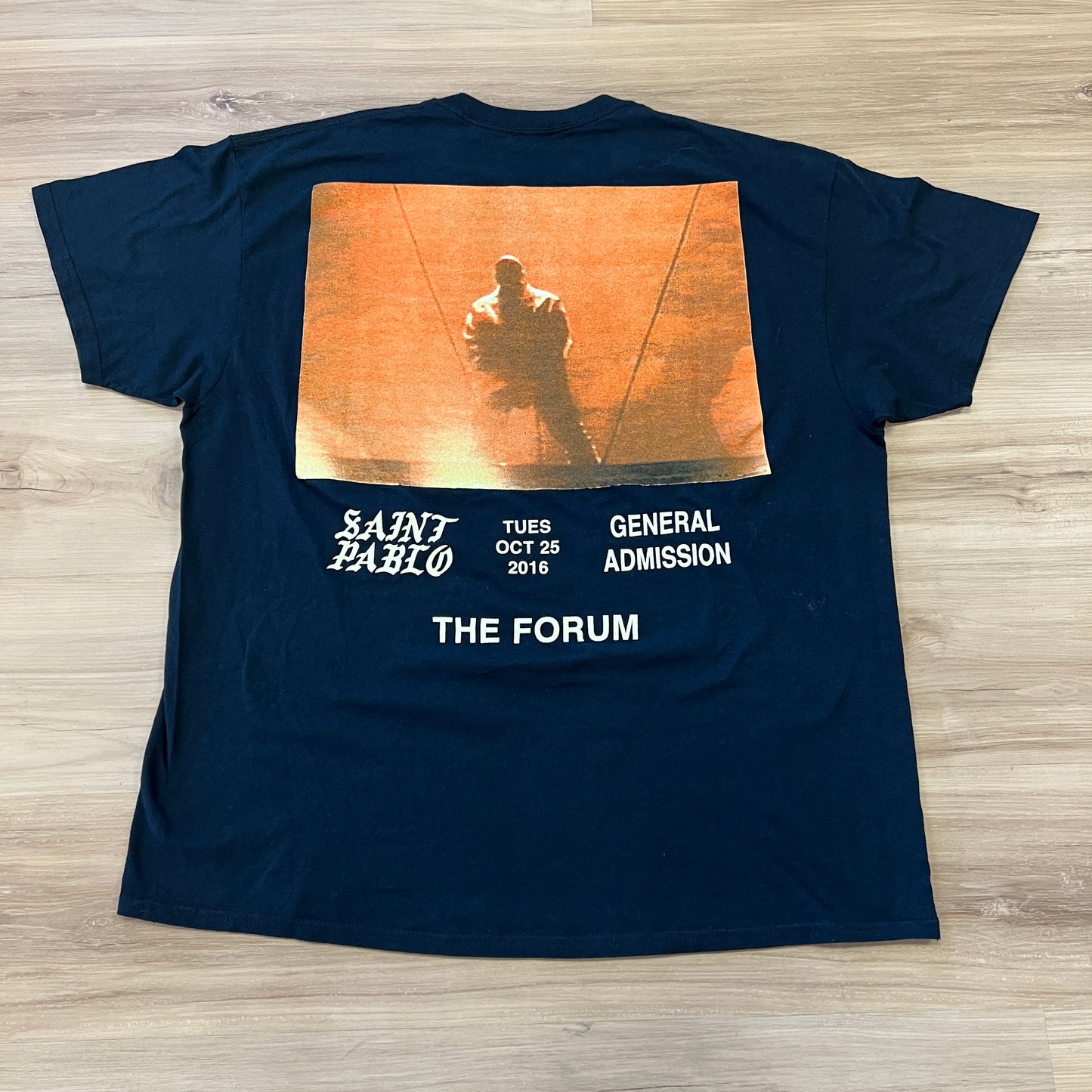 Kanye West Saint Pablo Tour T-shirt Black