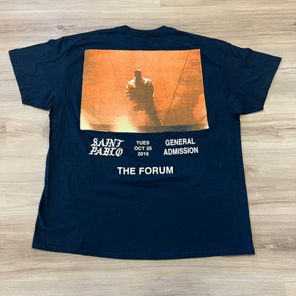 Kanye West Saint Pablo Tour T-shirt Black