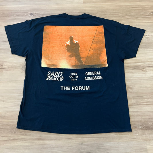 Kanye West Saint Pablo Tour T-shirt Black