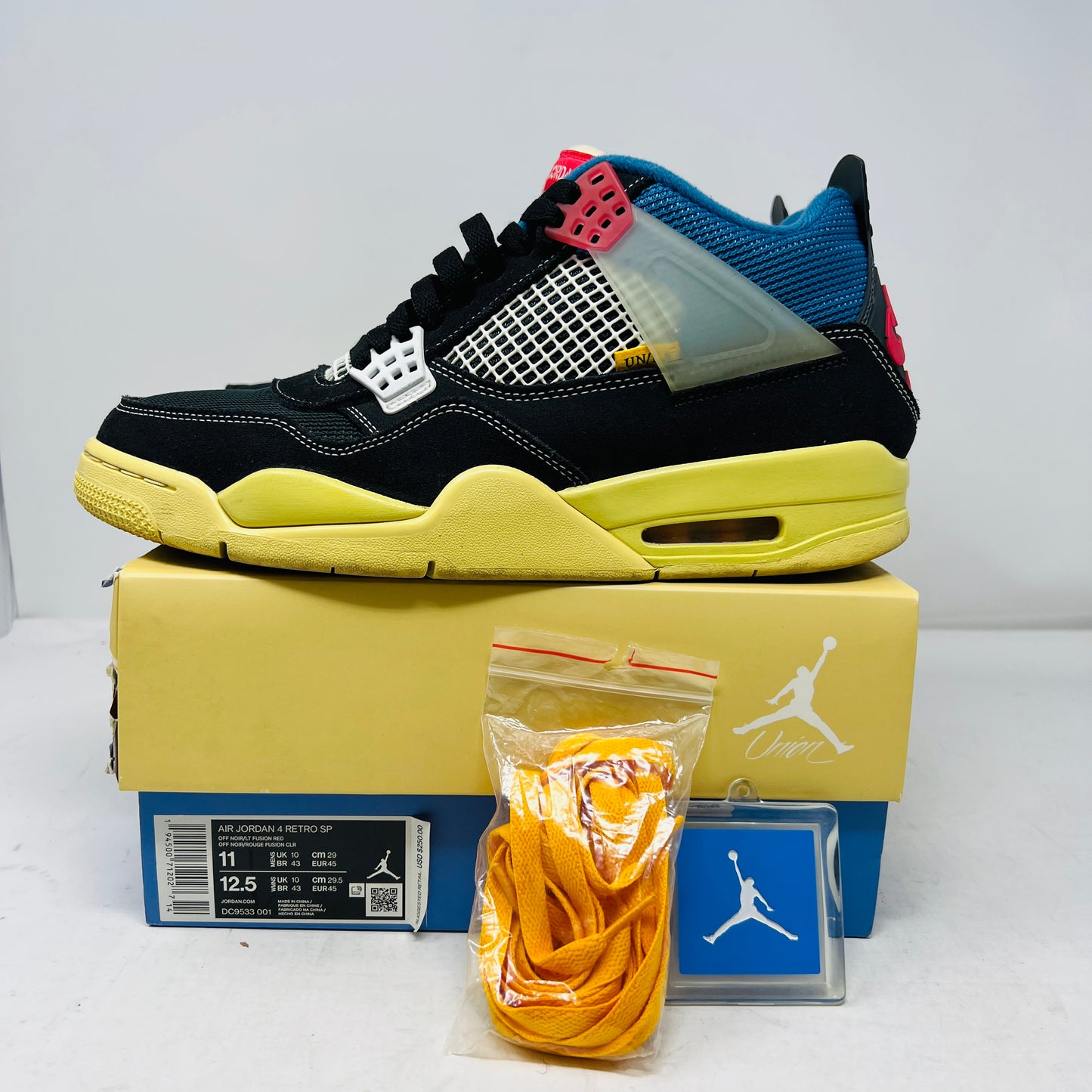 Jordan 4 Retro Union Off Noir