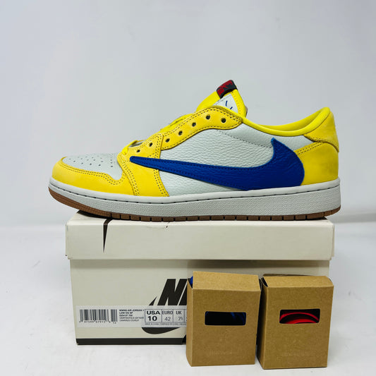 Jordan 1 Retro Low OG SP Travis Scott Canary (Women's)