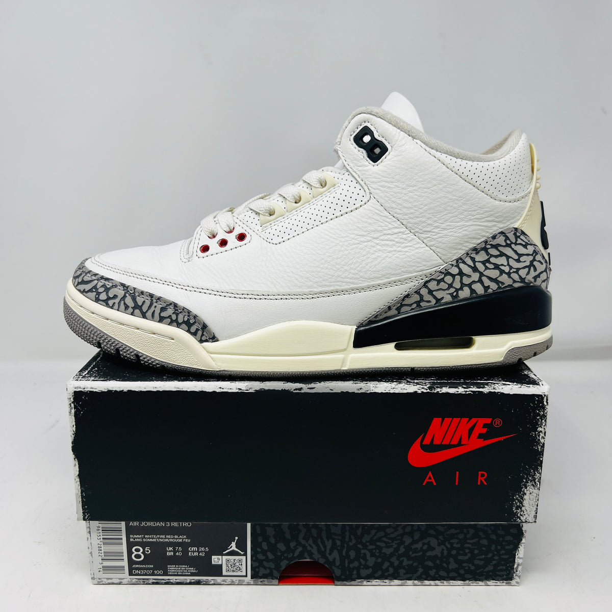 Jordan 3 Retro White Cement Reimagined