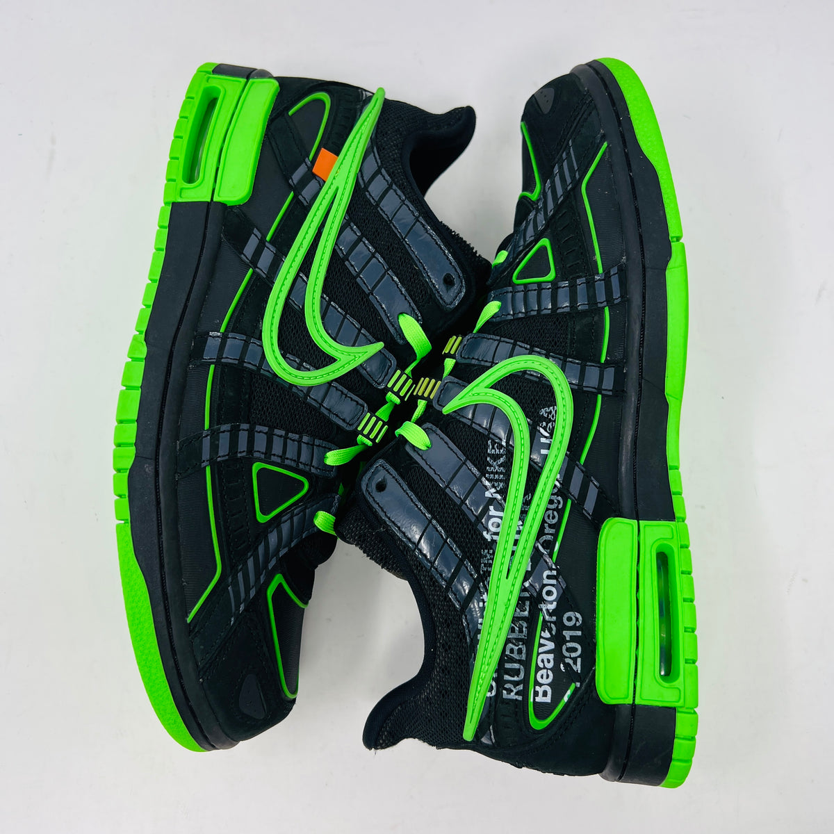 Nike Air Rubber Dunk Off-White Green Strike