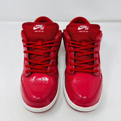Nike SB Dunk Low Red Patent Leather
