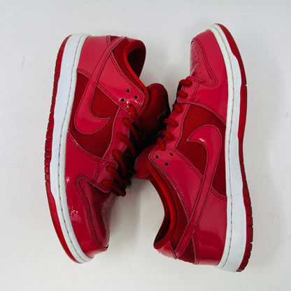 Nike SB Dunk Low Red Patent Leather