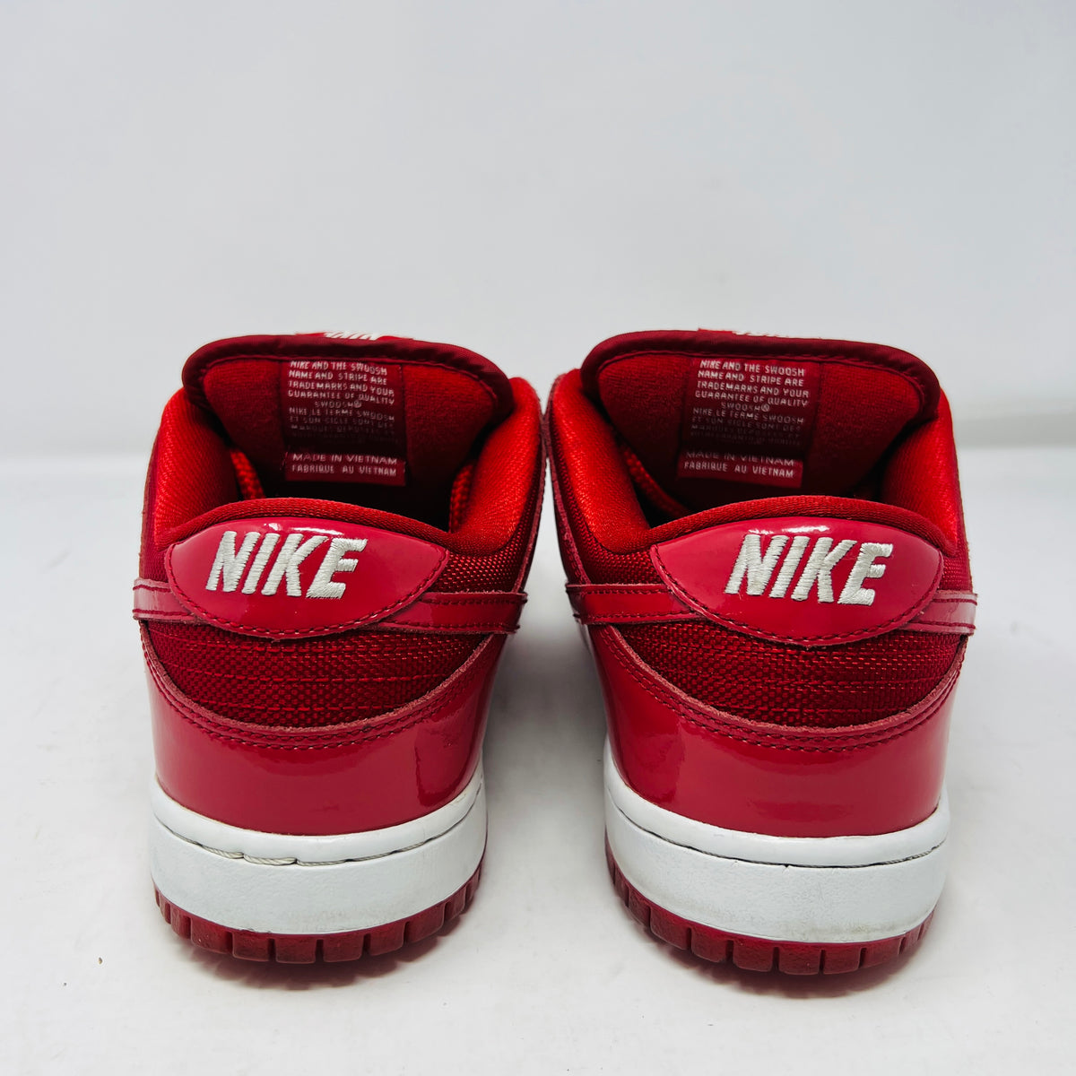 Nike SB Dunk Low Red Patent Leather