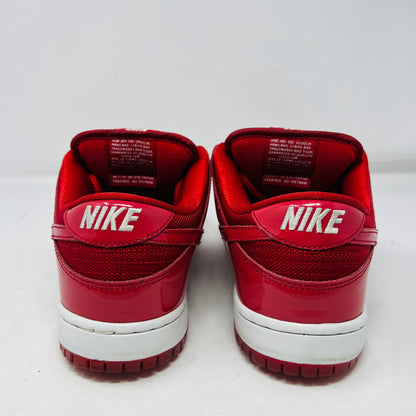 Nike SB Dunk Low Red Patent Leather