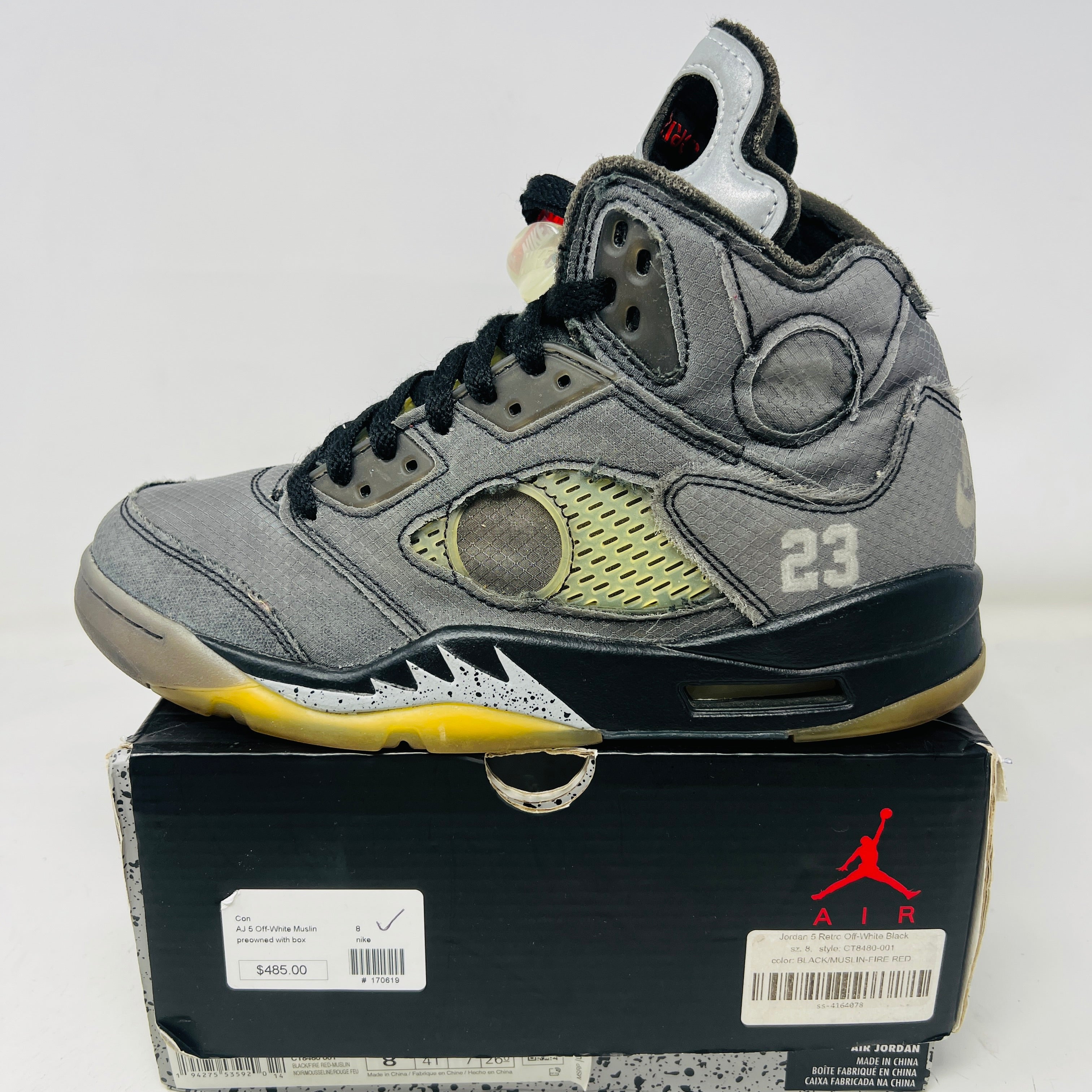 Jordan 5 Retro Off-White Muslin – Holy Ground Jordan 5 Retro Off-White Muslin – Holy Ground