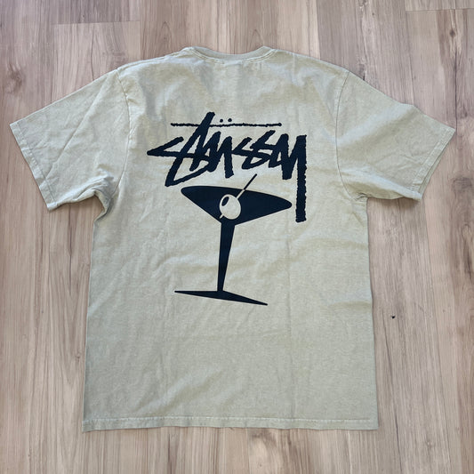 Stüssy Martini Tee Elm Brown