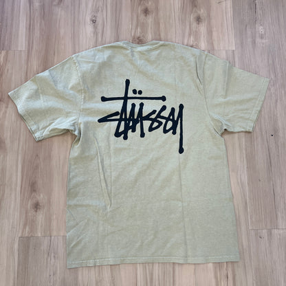 Stüssy Basic Pigment Dyed T-Shirt Olive