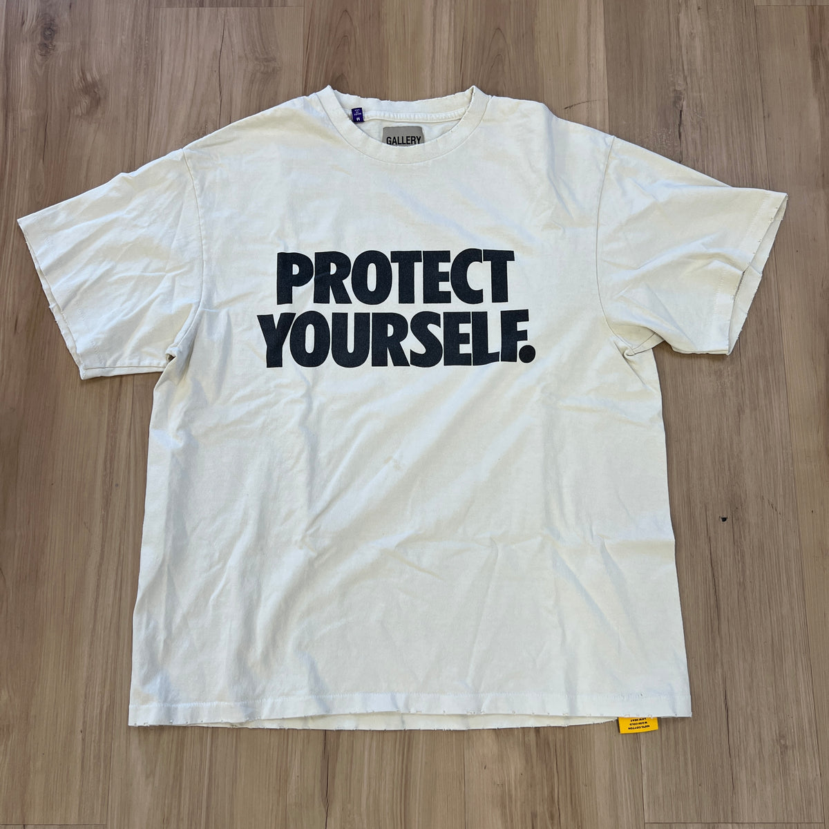 Gallery Dept. Protect Yourself Tee Cream