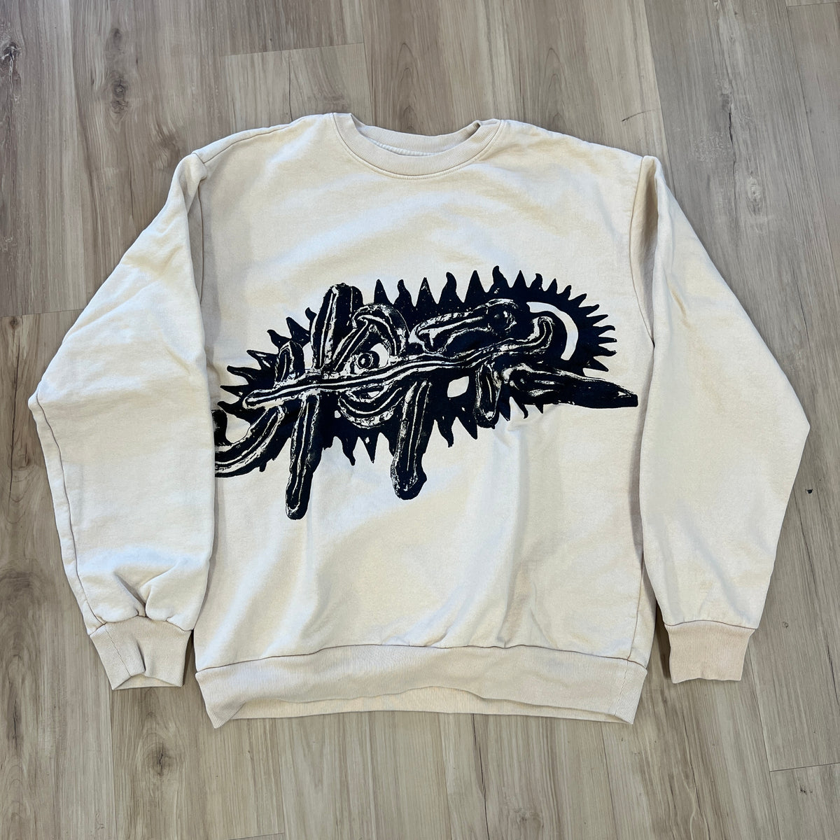Travis Scott Utopia A3 Crewneck Light Brown