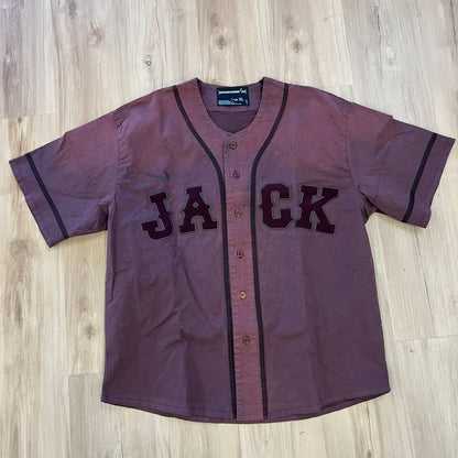 Travis Scott Cactus Jack x Fragment x Nike Tokyo Jack Retro Baseball Jersey Brown