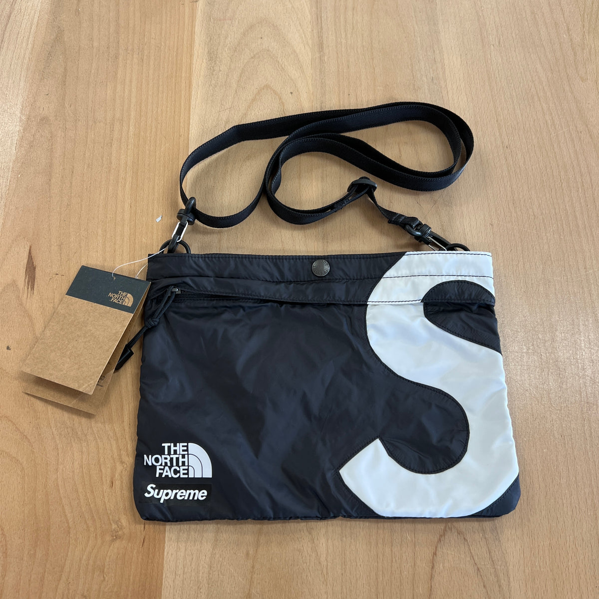 Supreme The North Face S Logo Shoulder Bag Black