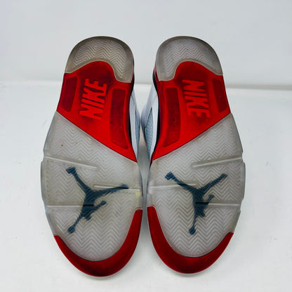 Jordan 5 Retro Fire Red Black Tongue