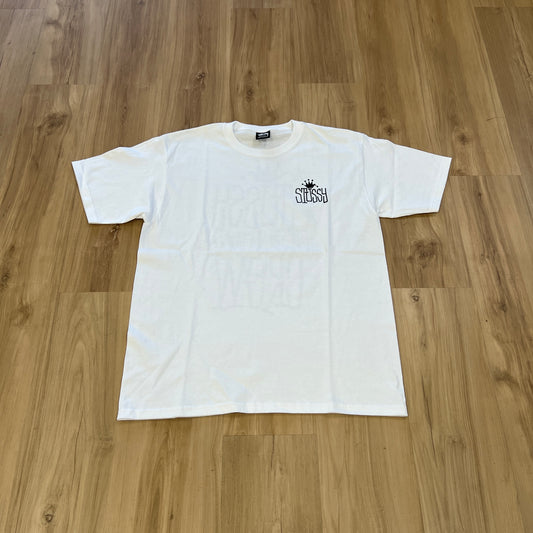 Stussy Crown International Tee White