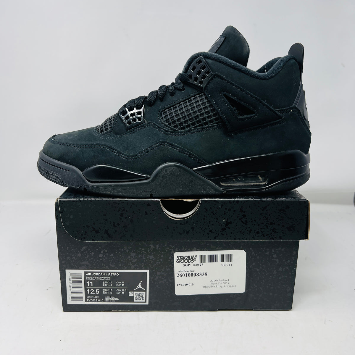 Jordan 4 Retro Black Cat
