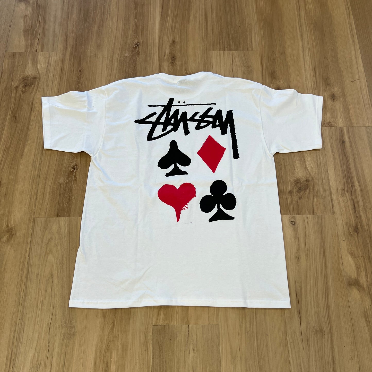 Stussy Full Deck 2 Tee White