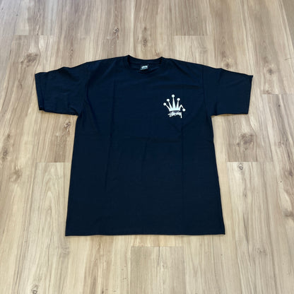 Stussy Regal Crown Tee Black