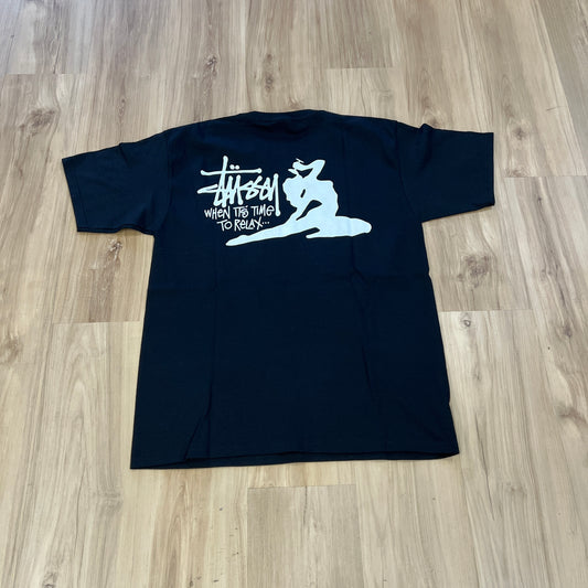 Stussy Relax Tee Black