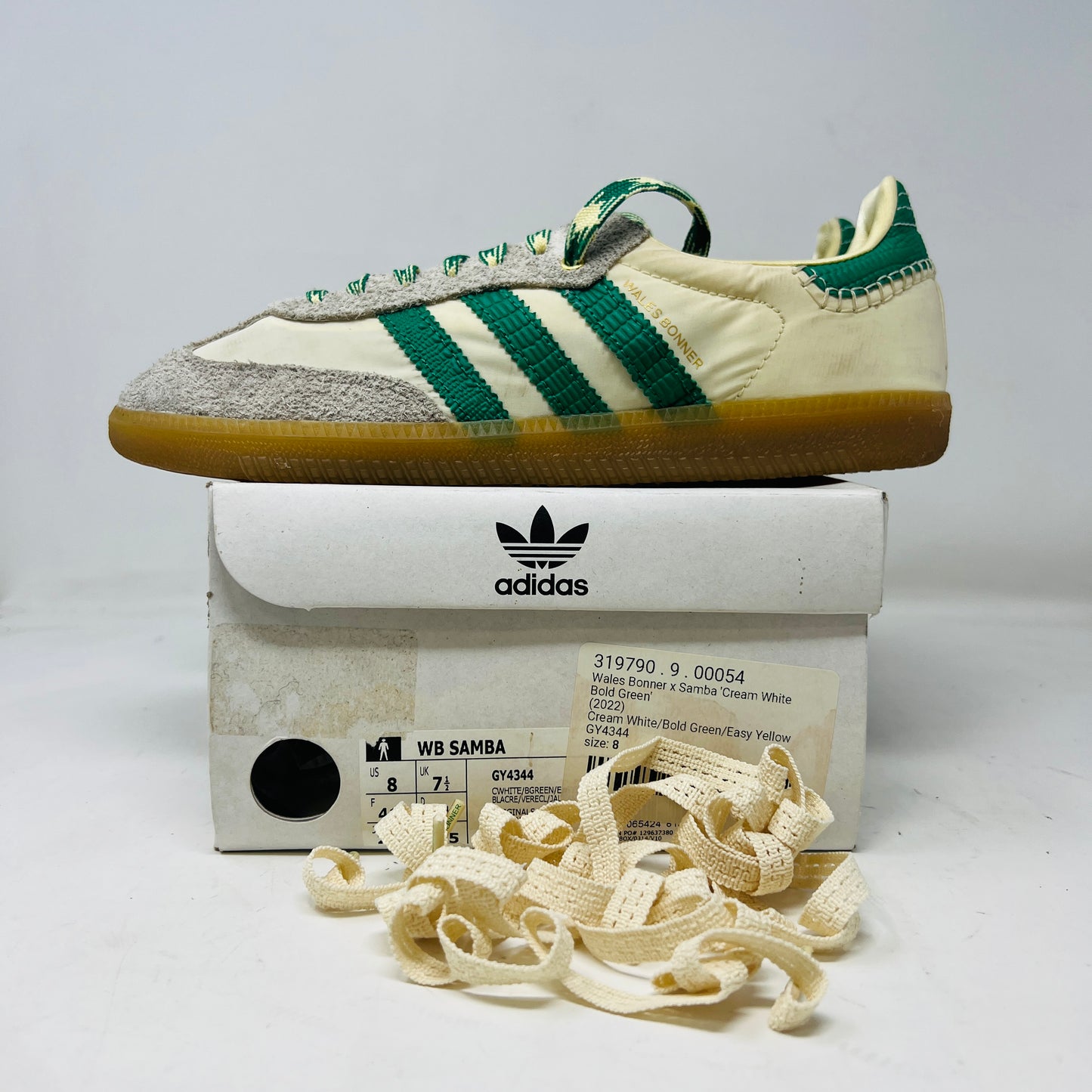 adidas Samba Wales Bonner Cream Green