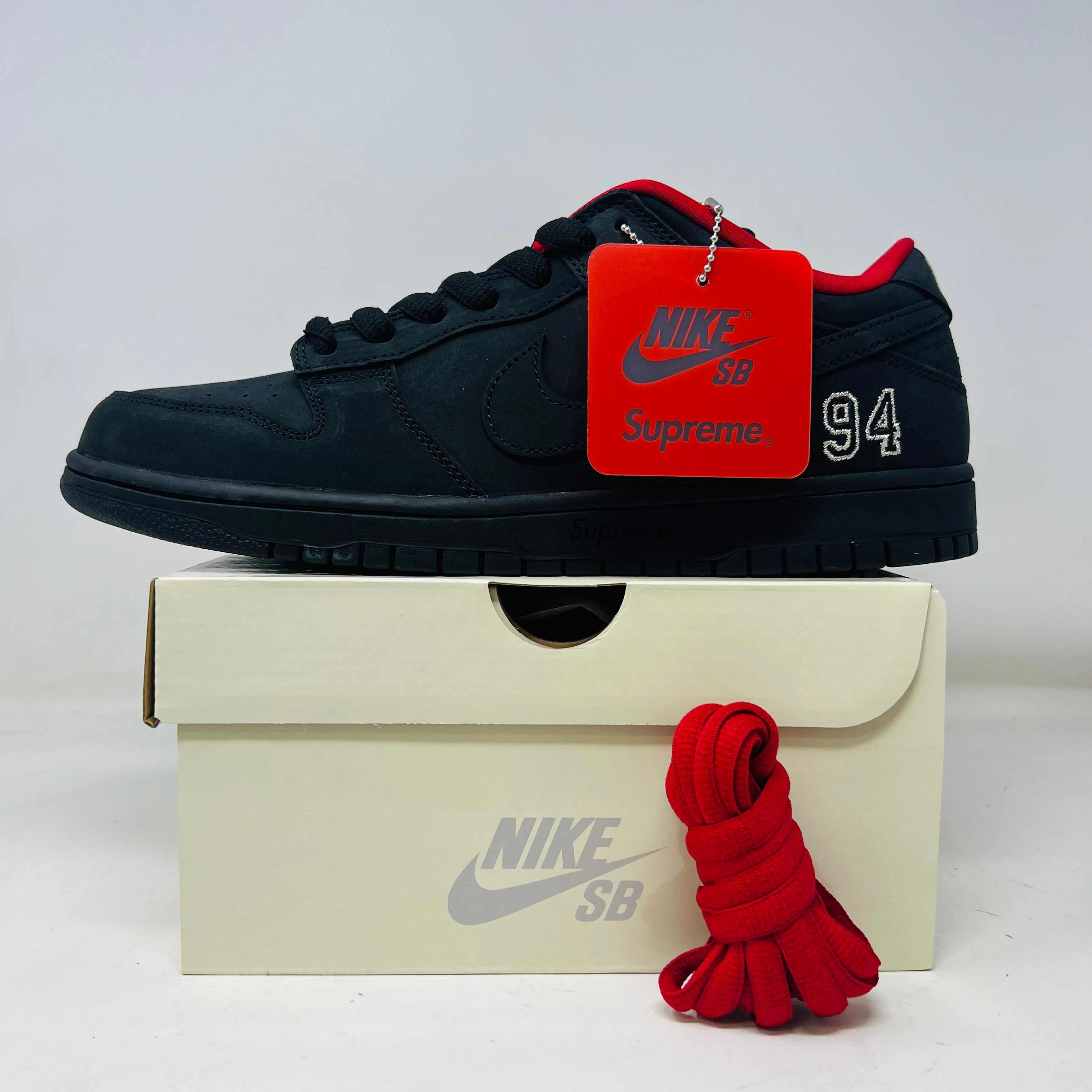 Nike SB Dunk Low Supreme 94 Black - Brand New, 2025 Release – Holy