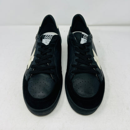 Golden Goose Ball Star Black White