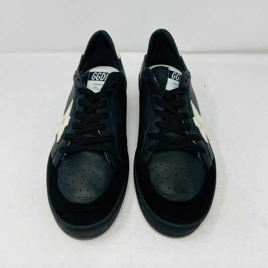Golden Goose Ball Star Black White