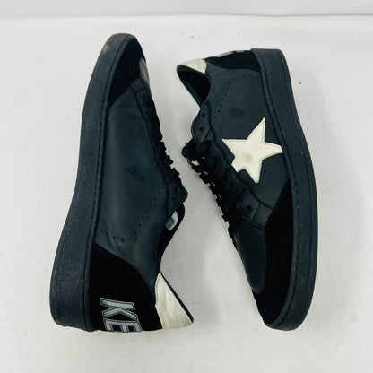 Golden Goose Ball Star Black White