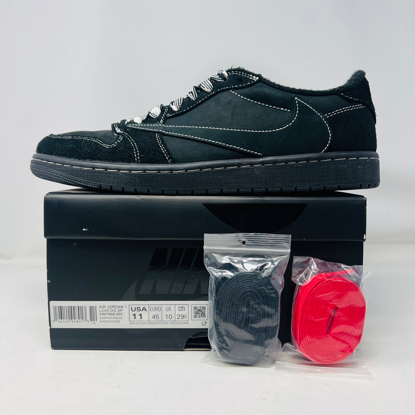 Jordan 1 Retro Low OG SP Travis Scott Black Phantom