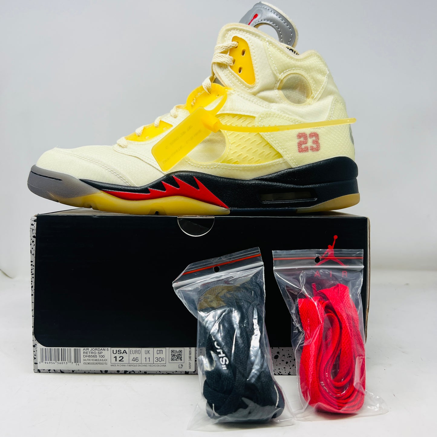 Jordan 5 Retro Off-White Sail