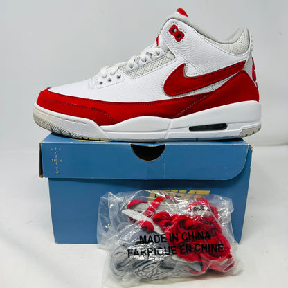 Jordan 3 Retro Tinker White University Red
