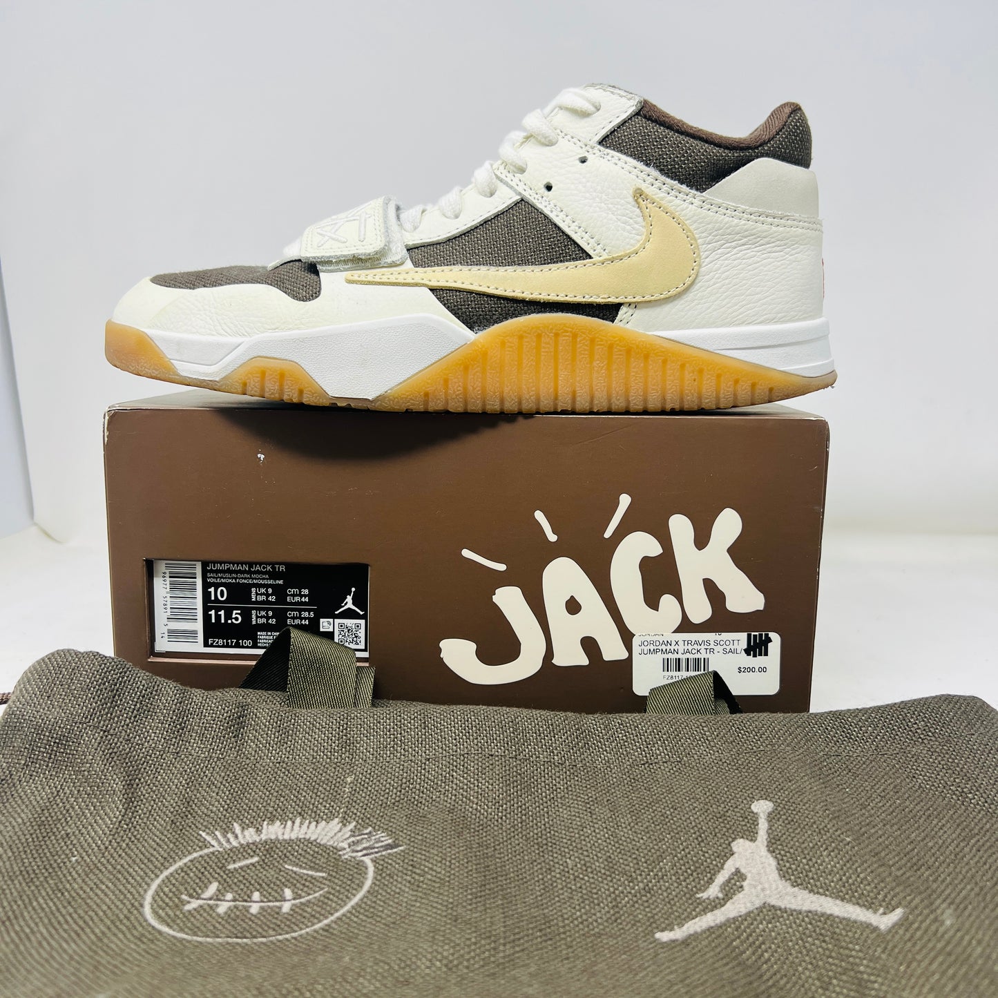 Jordan Jumpman Jack TR Travis Scott Sail
