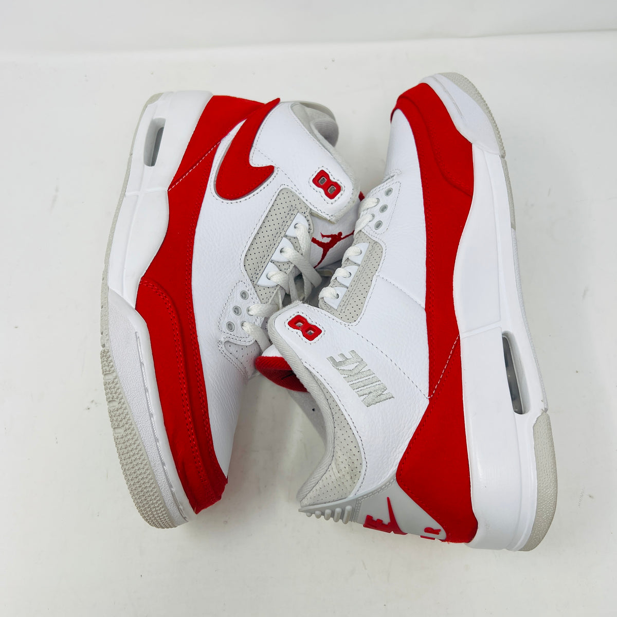 Jordan 3 Retro Tinker White University Red