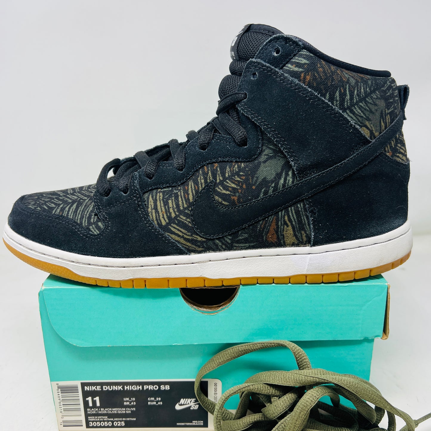 Nike SB Dunk High Jungle Rain Forest