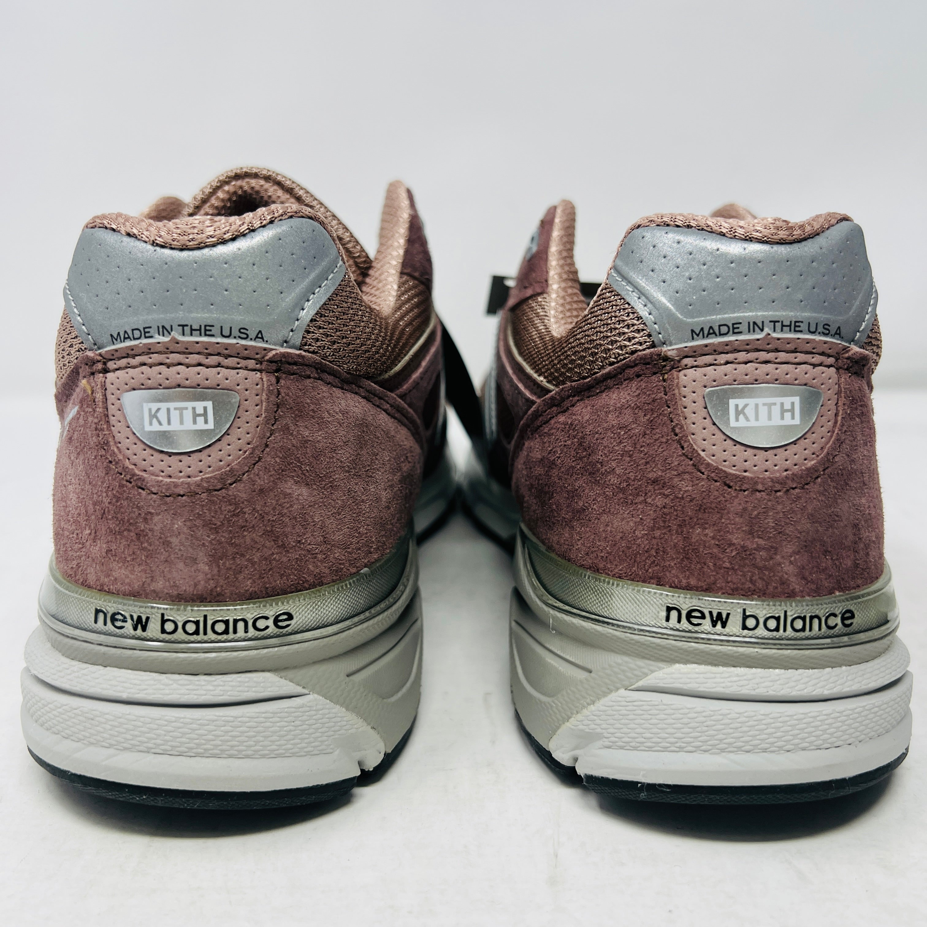 New Balance 990v4 MiUSA Kith Dusty Mauve – Holy Ground