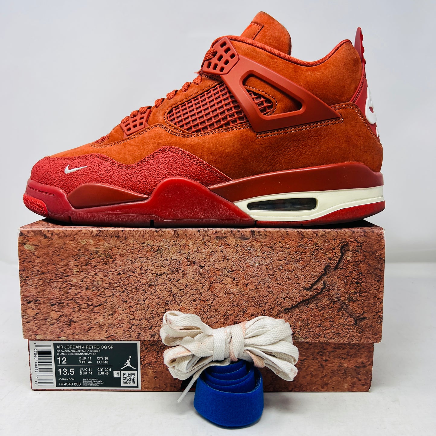 Air Jordan 4 Retro OG SP Nigel Sylvester Brick by Brick