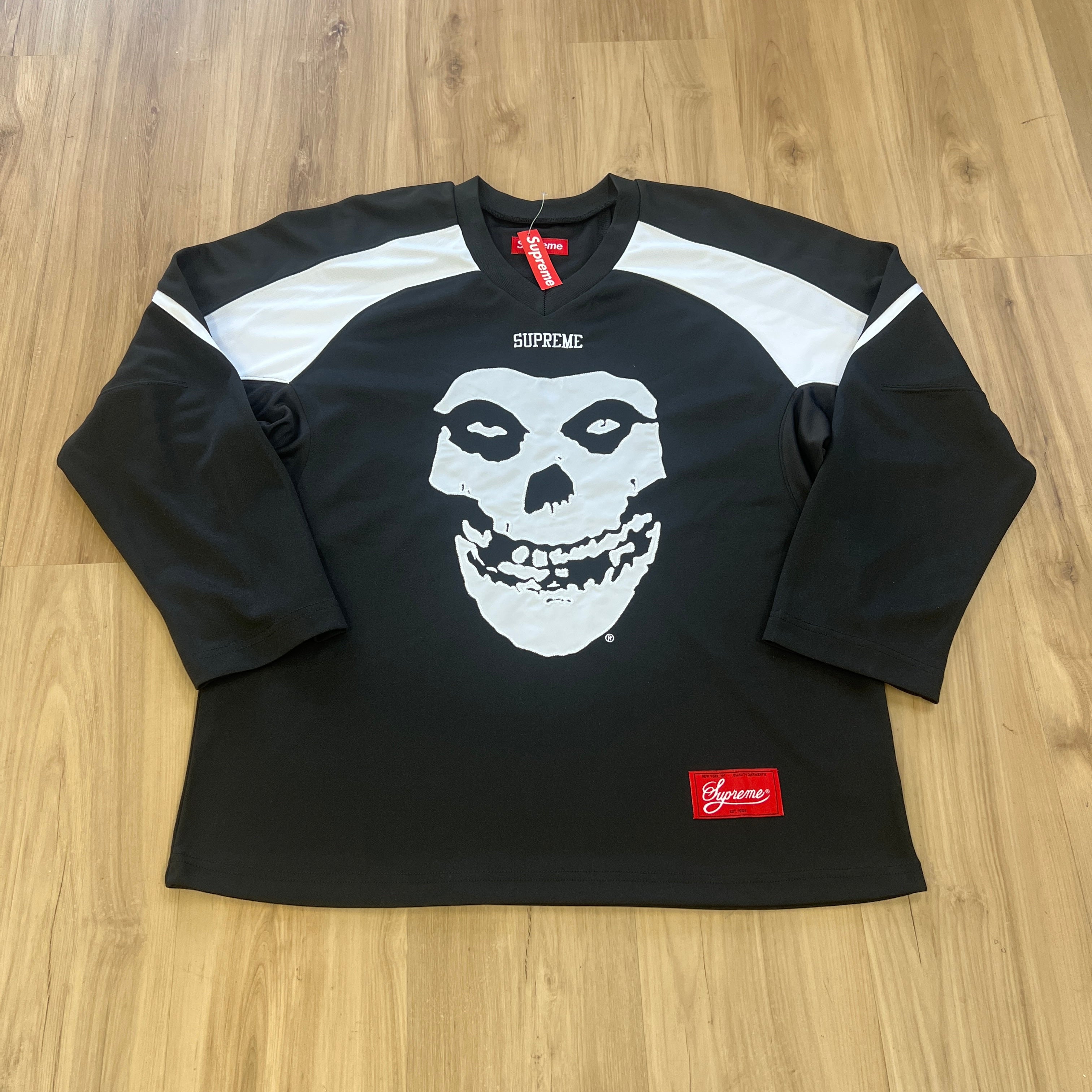 Supreme The Misfits Hockey Jersey Black – Holy Ground