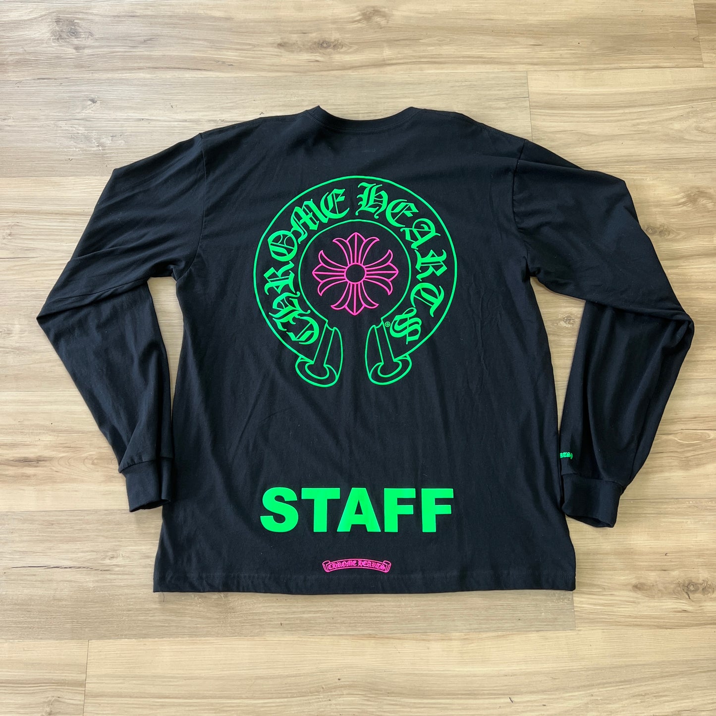 Chrome Hearts STAFF Long Sleeve T-Shirt