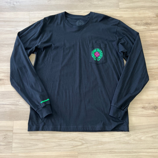 Chrome Hearts STAFF Long Sleeve T-Shirt