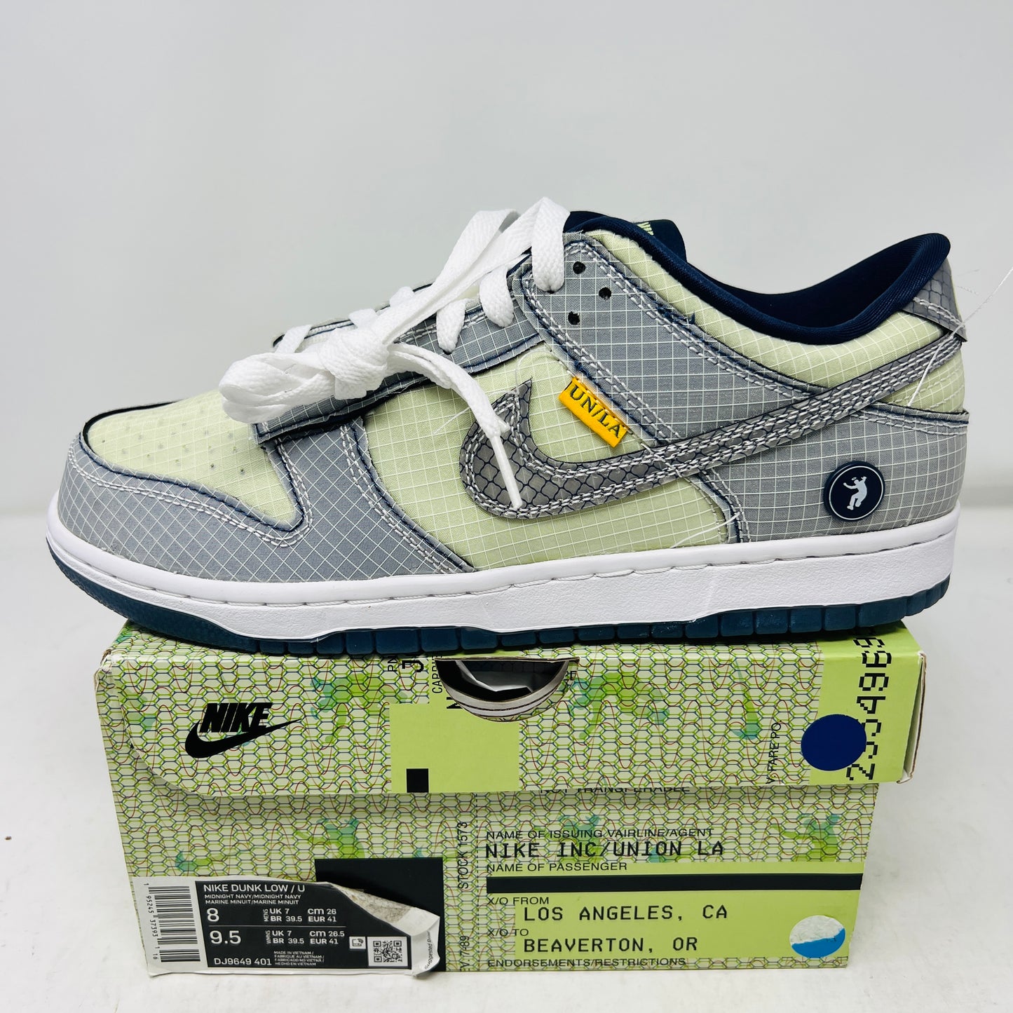 Nike Dunk Low Union Passport Pack Pistachio
