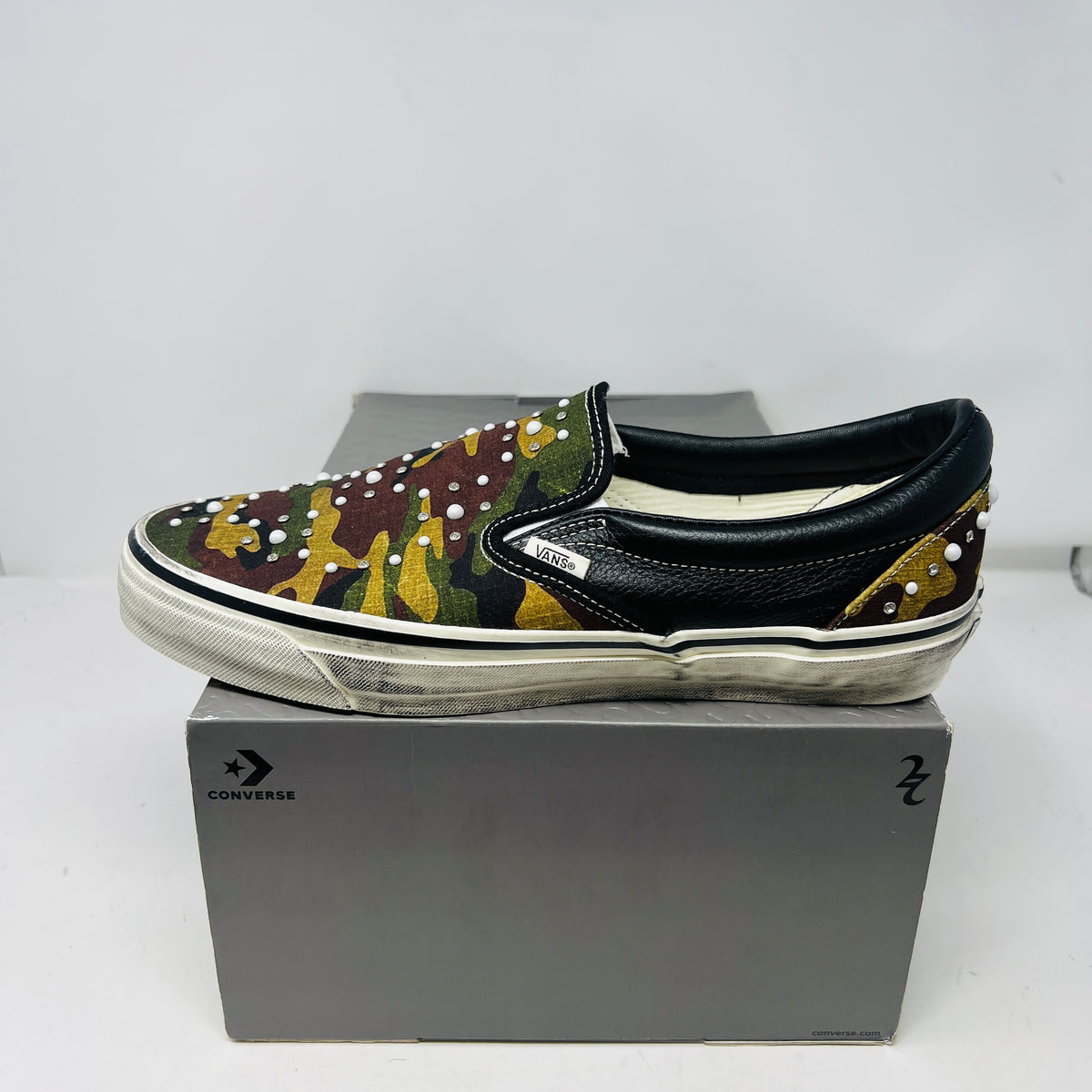 Vans LX Classic Slip-On 98 Pearlized Pack Camo Black