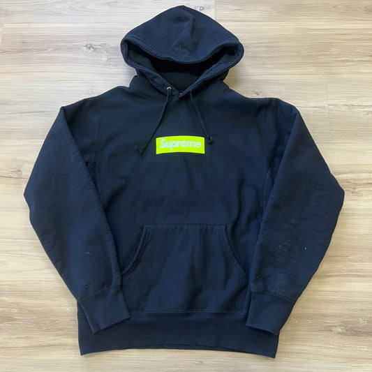 Supreme Box Logo Hooded Sweatshirt Black