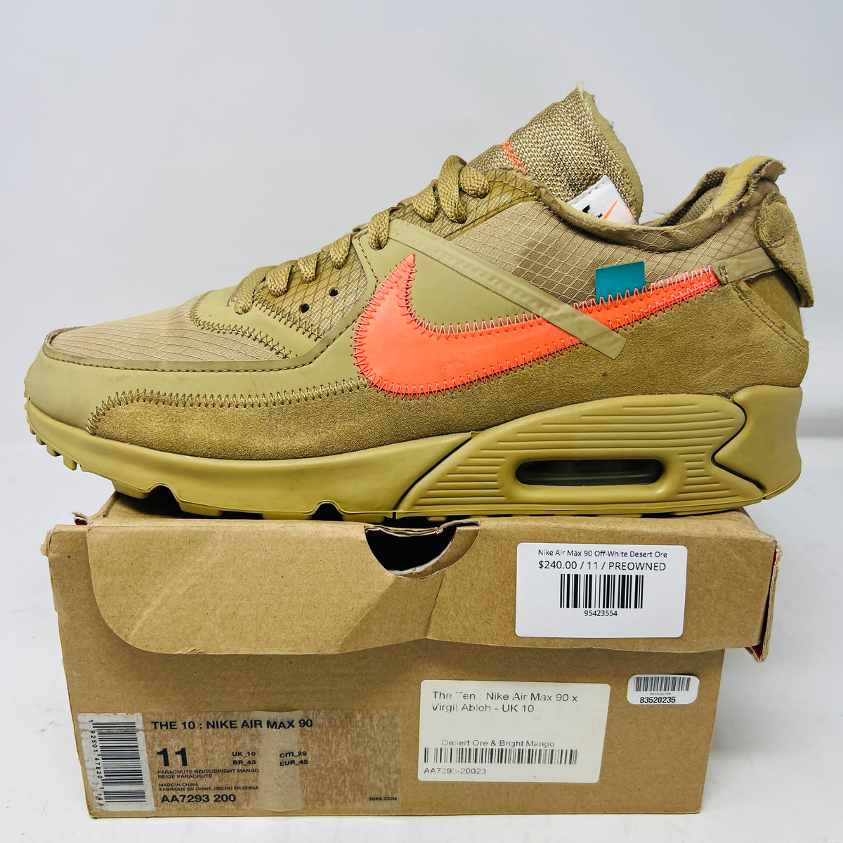 Nike Air Max 90 Off-White Desert Ore